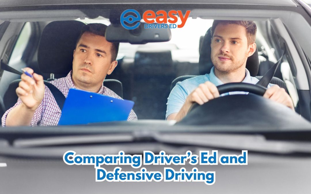 Comparing Driver’s Ed and Defensive Driving