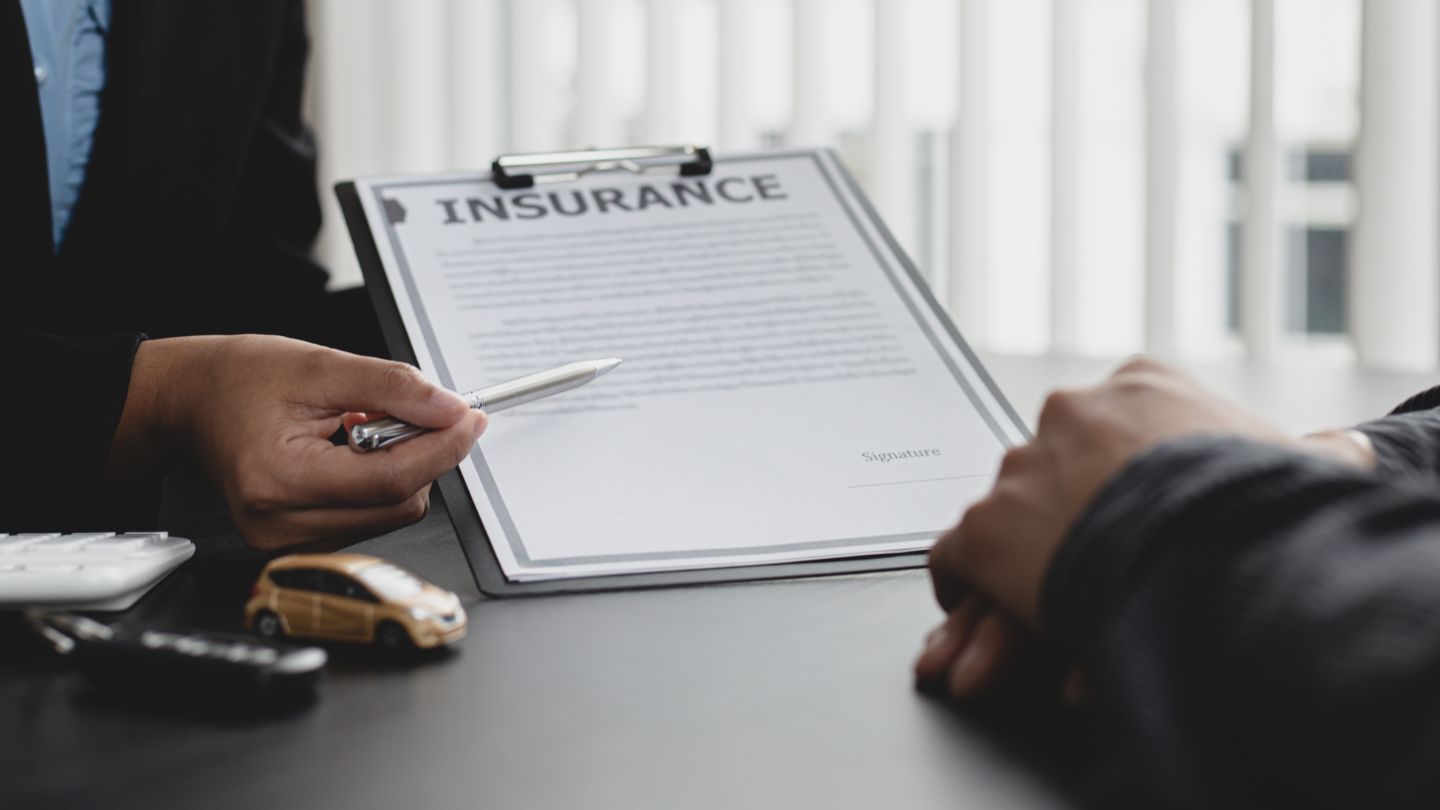 Insurance Documents Being Reviewed